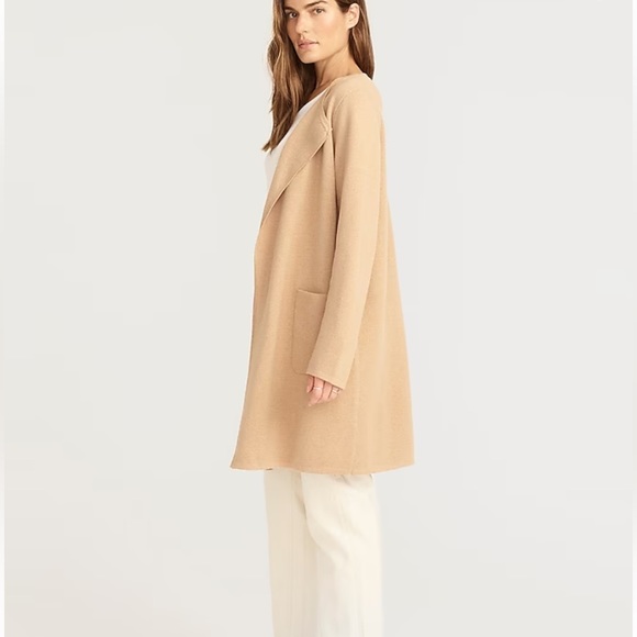 NWT - J. Crew Juliette collarless sweater-blazer - Picture 5 of 7